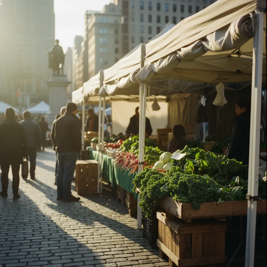 Farmers Market Today: Union Square Greenmarket Is the Errand That Becomes Lunch - cover image