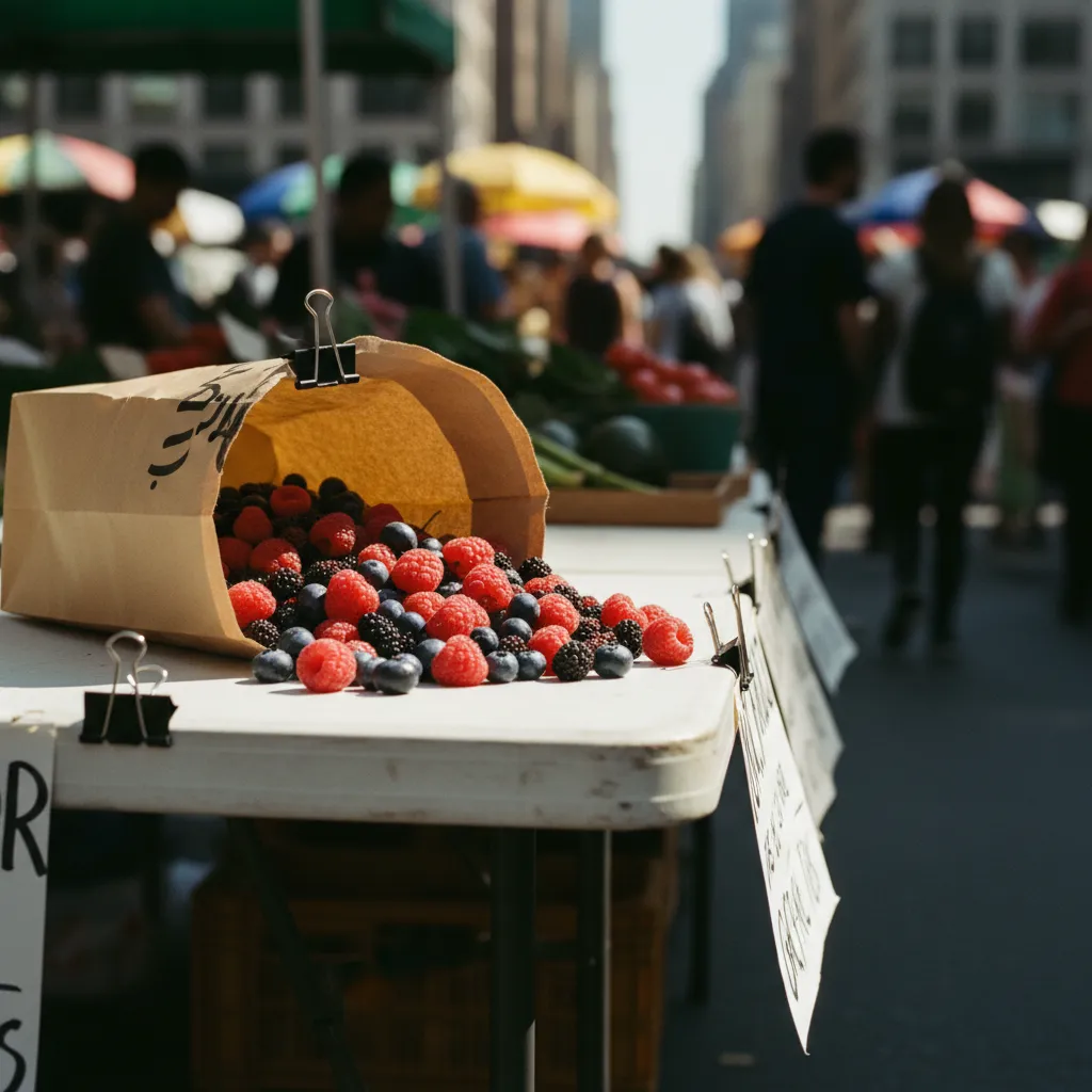 Farmers Market Today: Union Square Greenmarket Is the Errand That Becomes Lunch - interior scene