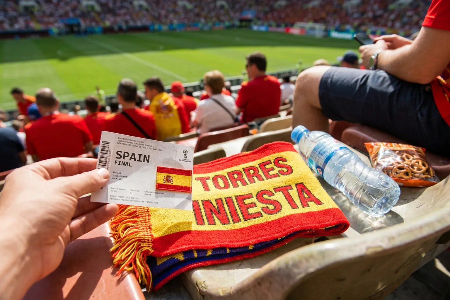 A bright practical scene for who scored spain’s two world cup final winners.
