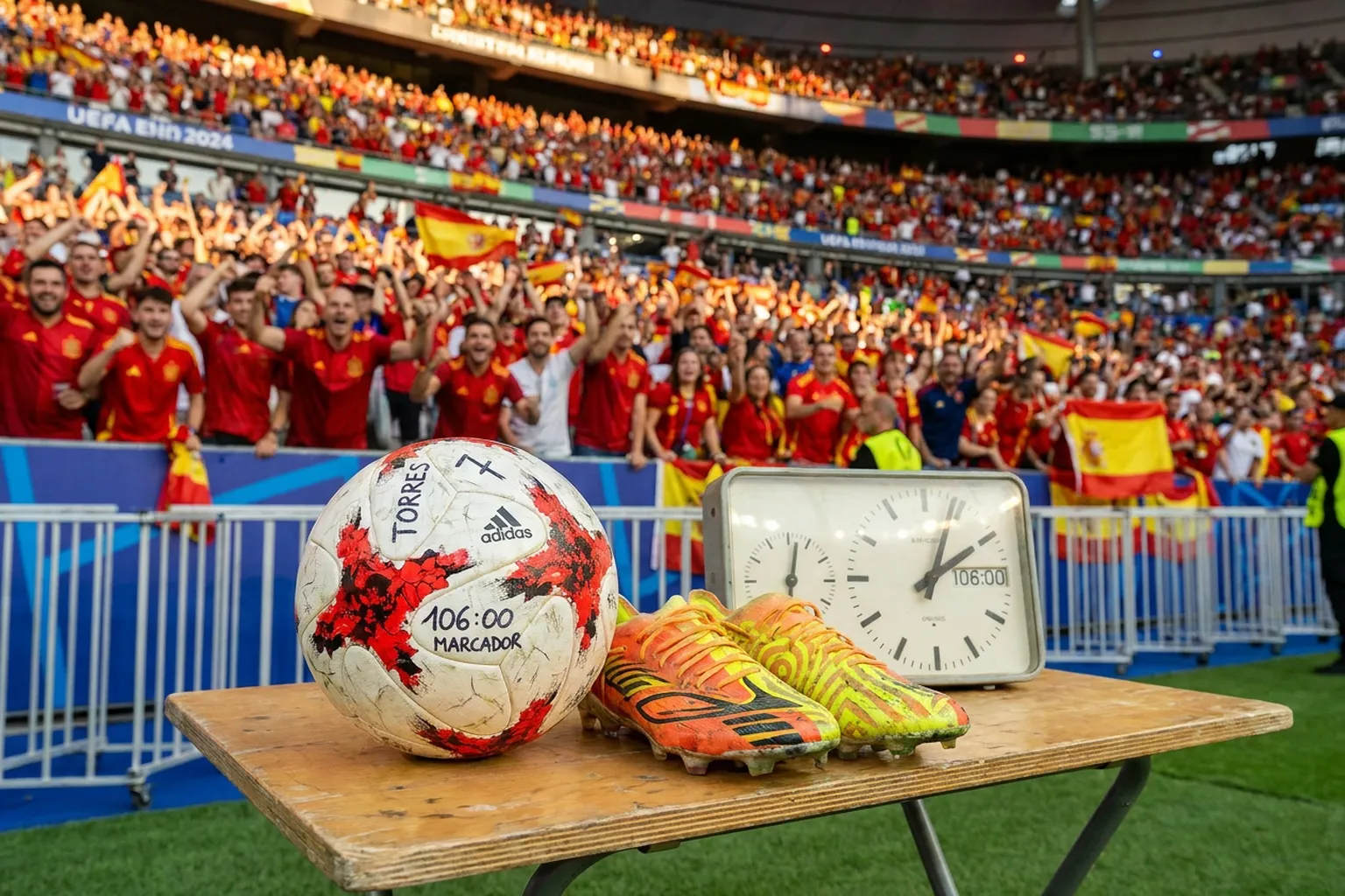 Bright World Cup match-day scene in East Rutherford · New York City · North America.