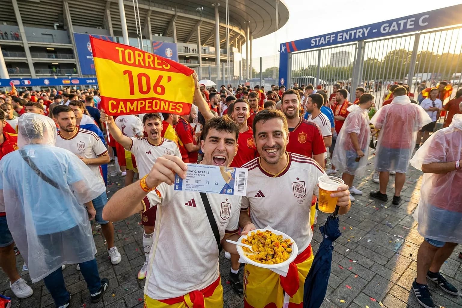 A bright practical scene for ferran torres scored spain’s 106th-minute world cup final winner.