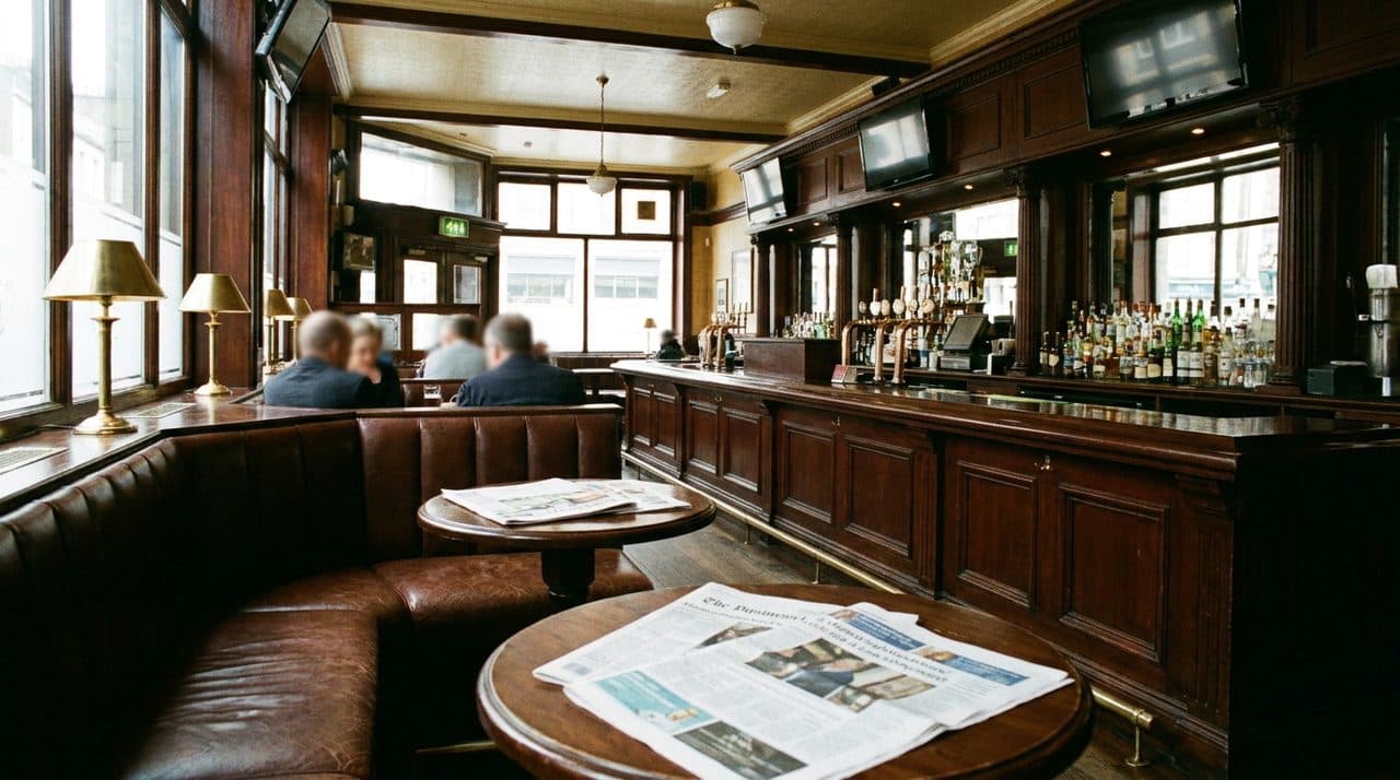 Financial District Pubs Where warren buffett market warning Chatter Fades for World Cup Goals - cover image