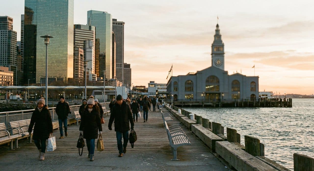 The Battery to South Street Seaport Walk Hugs the Water When Wall Street Empties at Six - cover image