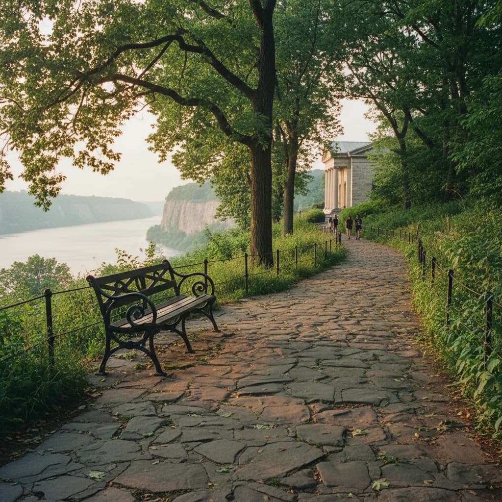 First Day of Summer 2026: Fort Tryon Park to the Cloisters Is the Uphill Route - detail scene