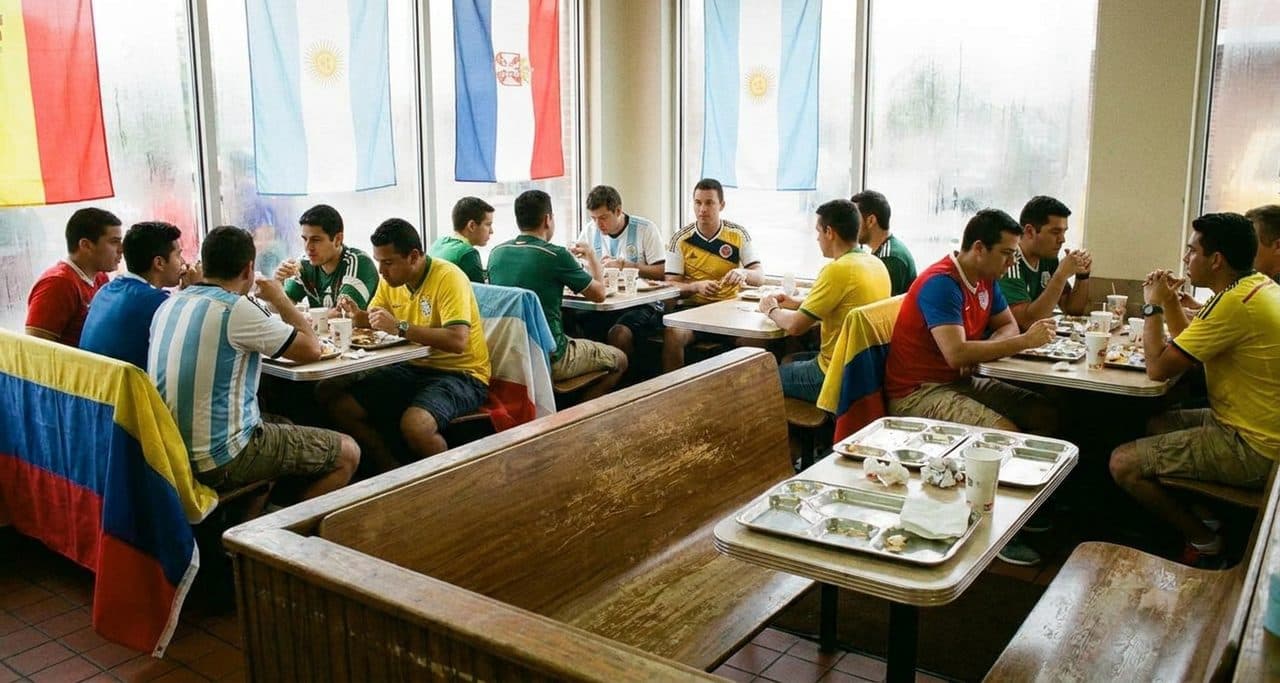 McDonald's World Cup Meals Land in Flushing: The Limited-Edition Match-Day Menu - scene