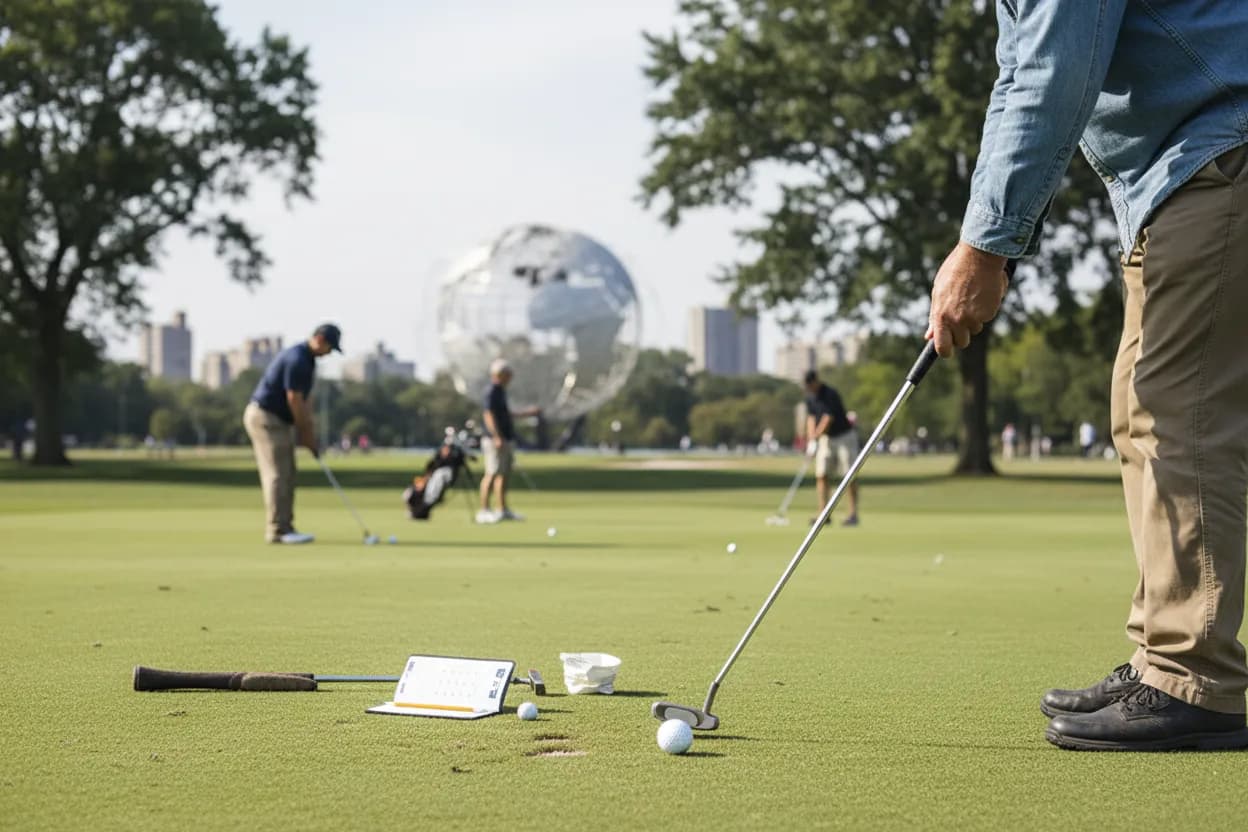 Editorial detail for Flushing Meadows Corona Park Pitch-and-Putt for a Cheap Queens Date