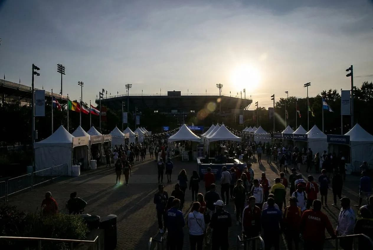 Flushing Meadows' USTA Billie Jean King Center if a World Cup 2026 fan festival takes over the tennis grounds