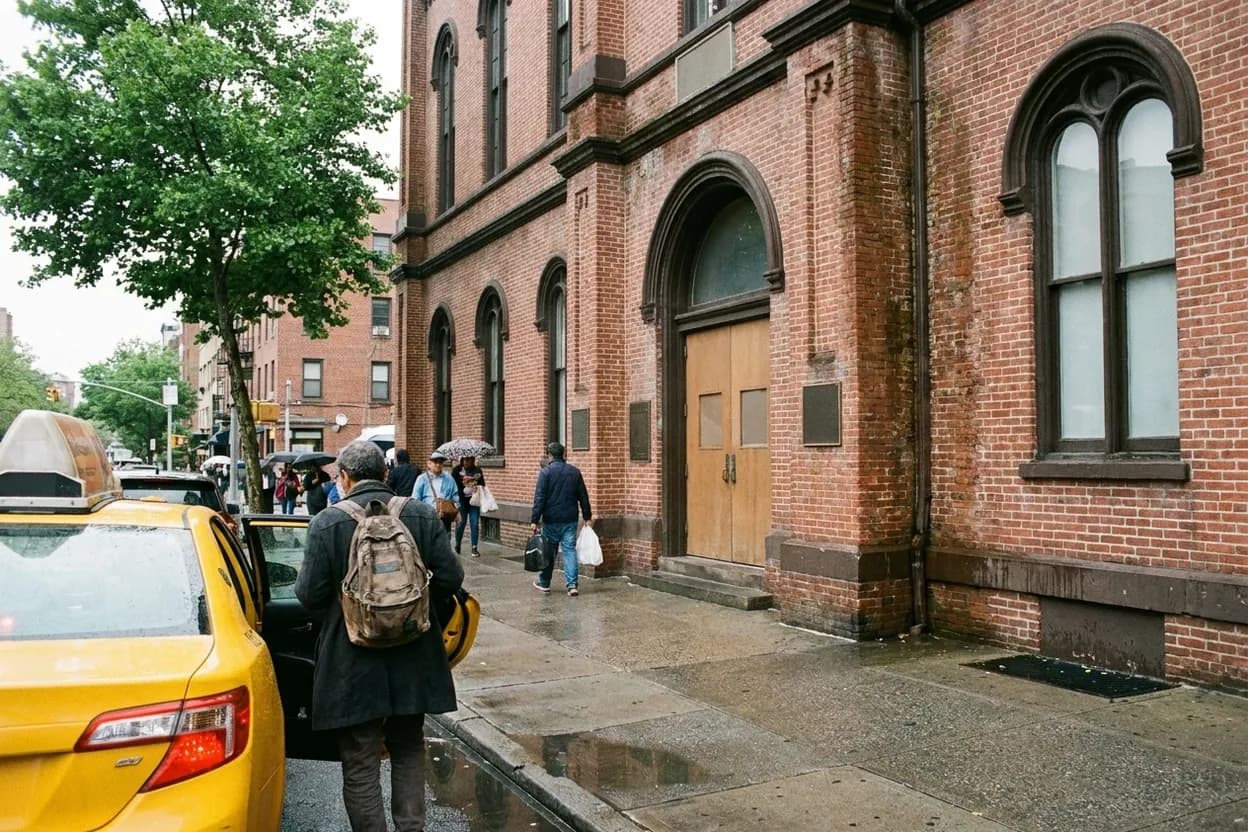 NYC experience scene for Flushing Town Hall: The Historic Arts Building Most Queens Food Crawls Skip