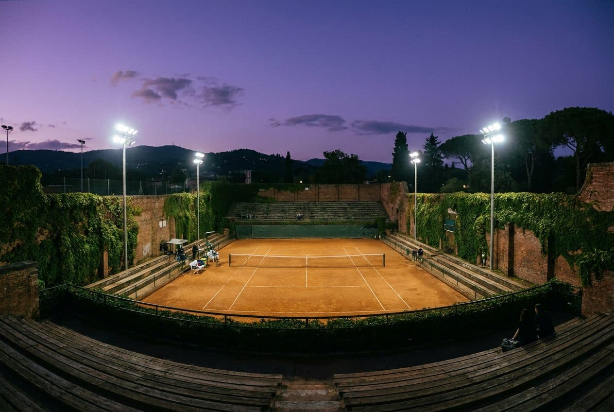 The Forest Hills Stadium Night Match That Starts When the Sky Goes Purple - cover image