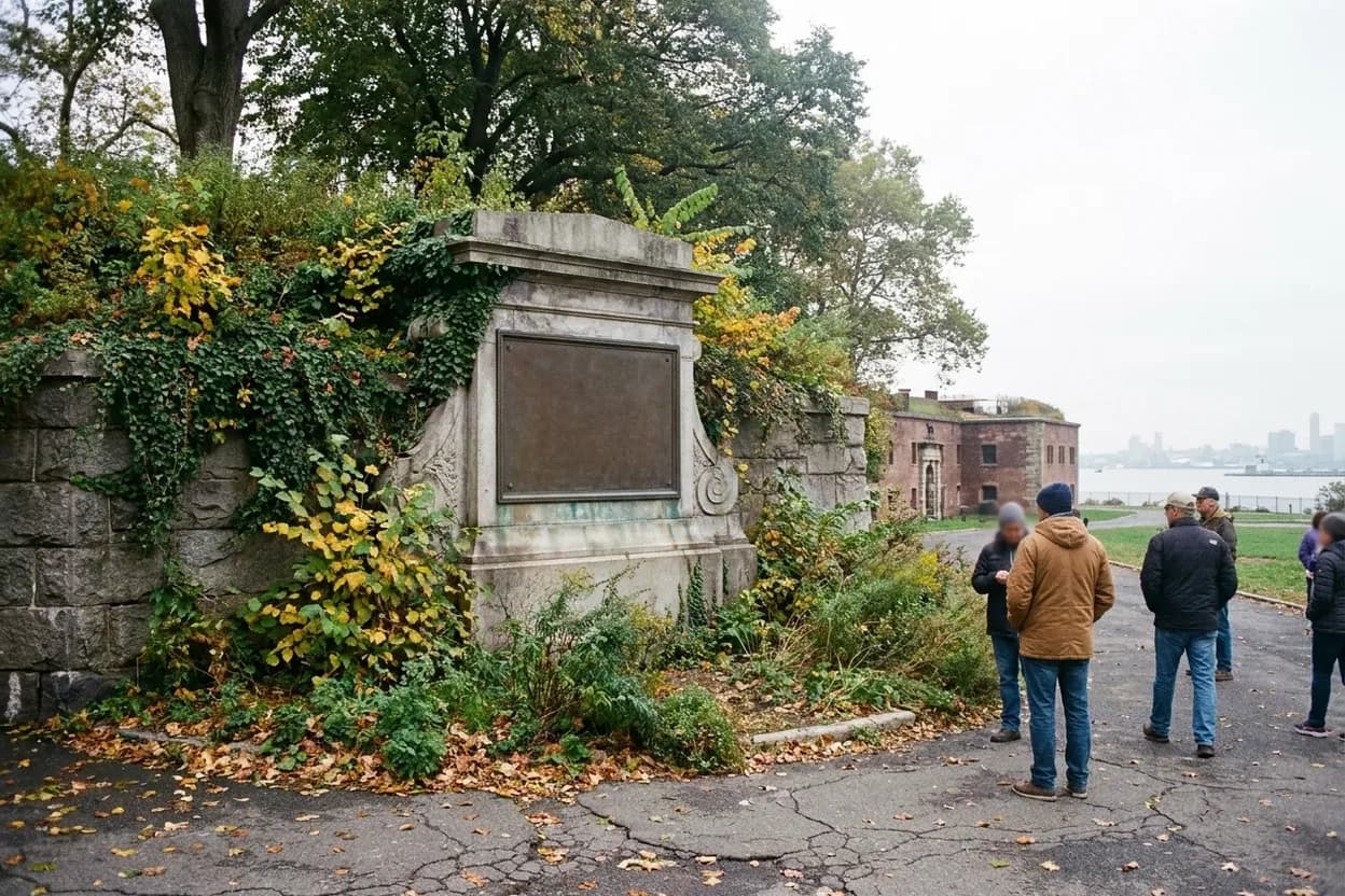 Cover scene for Fort Jay: The Star-Shaped Fortress at Governors Island Most Casual Visitors Only Glance At