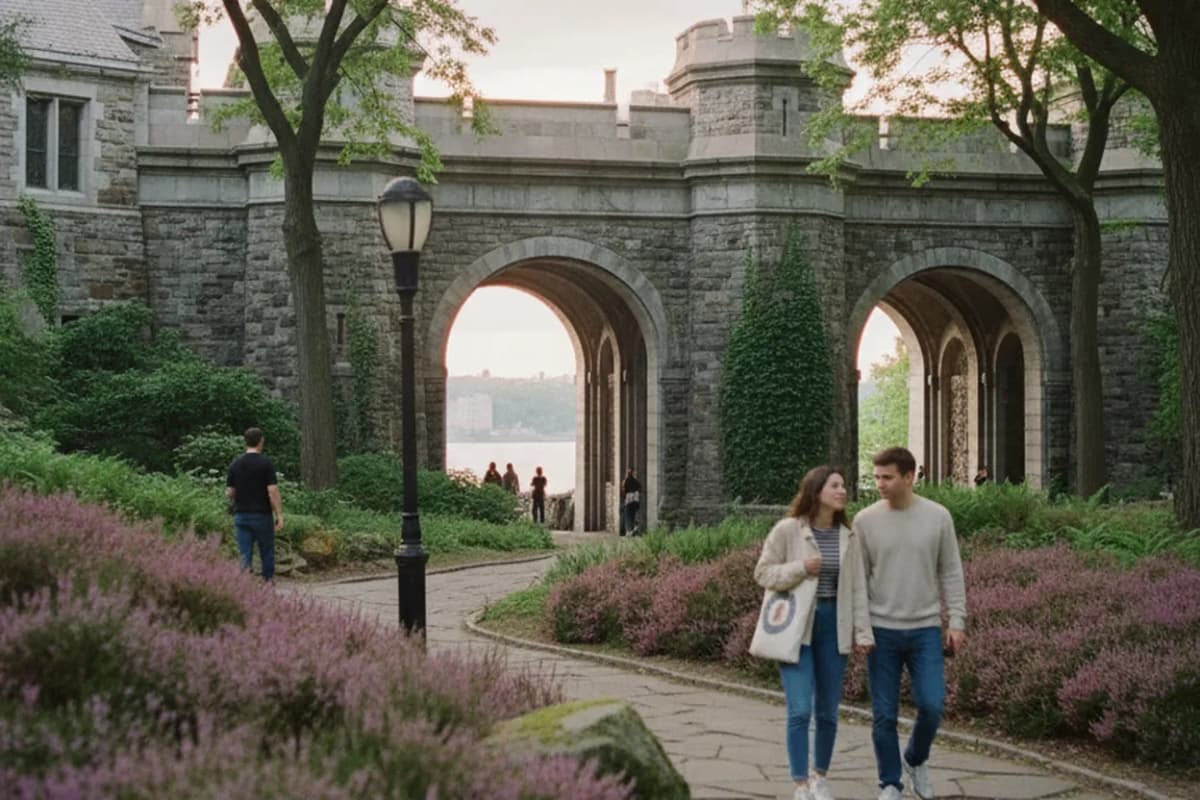 Cover scene for Fort Tryon Park: A Heather Garden and Cloisters Weekend Route