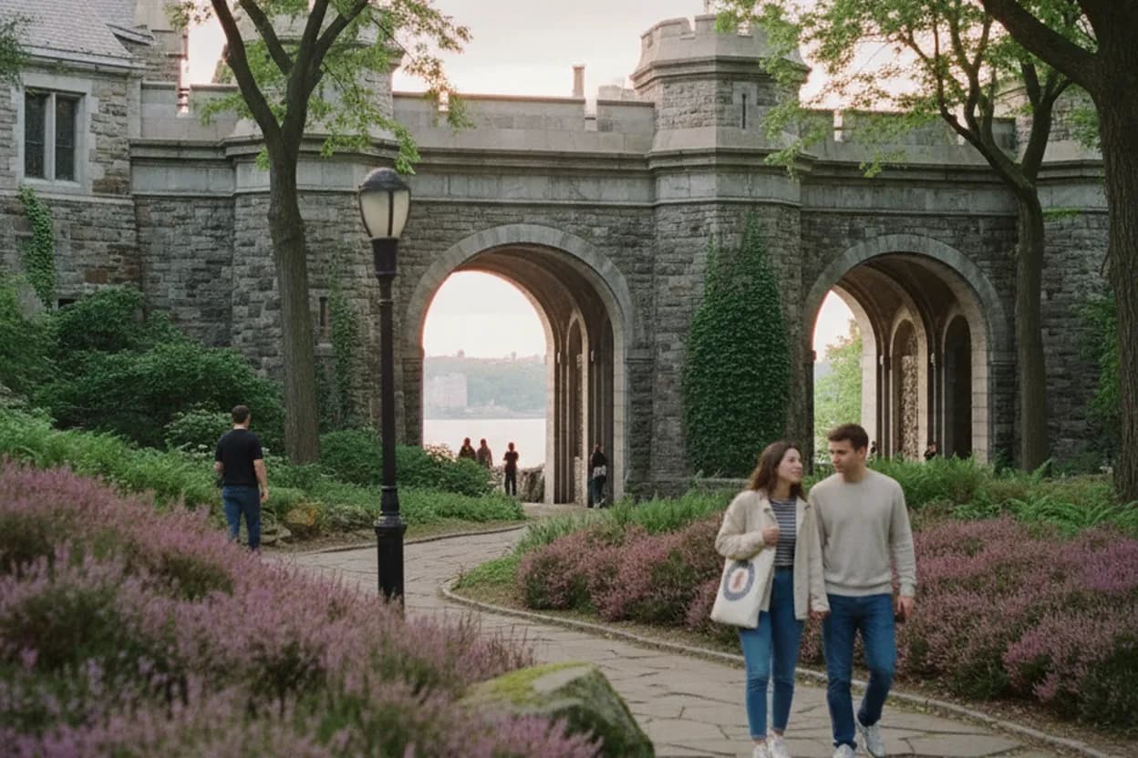 Cover scene for Fort Tryon Park: A Heather Garden and Cloisters Weekend Route
