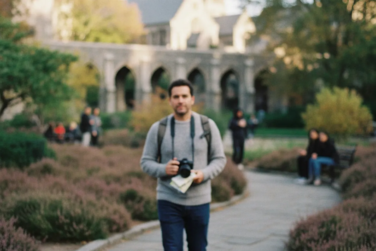 NYC experience scene for Fort Tryon Park: A Heather Garden and Cloisters Weekend Route