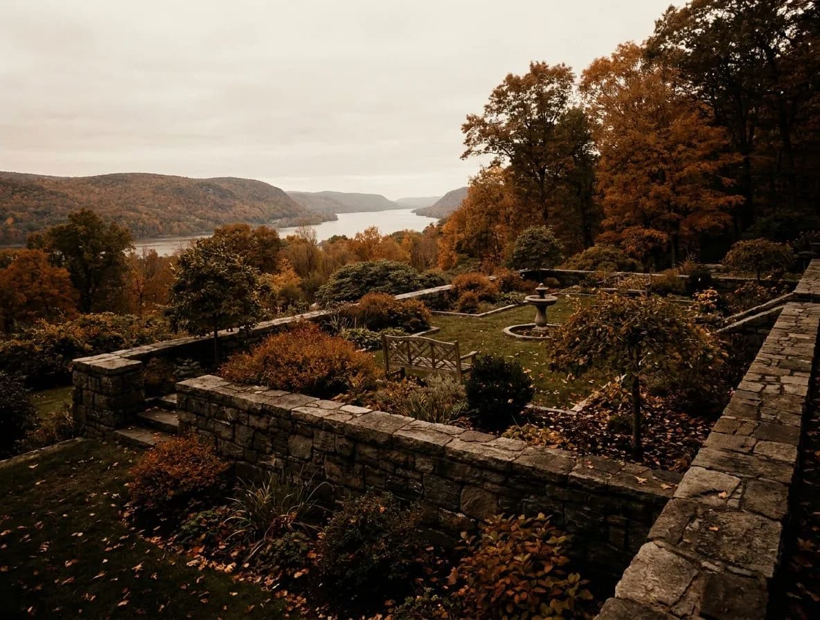 Fort Tryon Park's Heather Garden in Peak Autumn Color