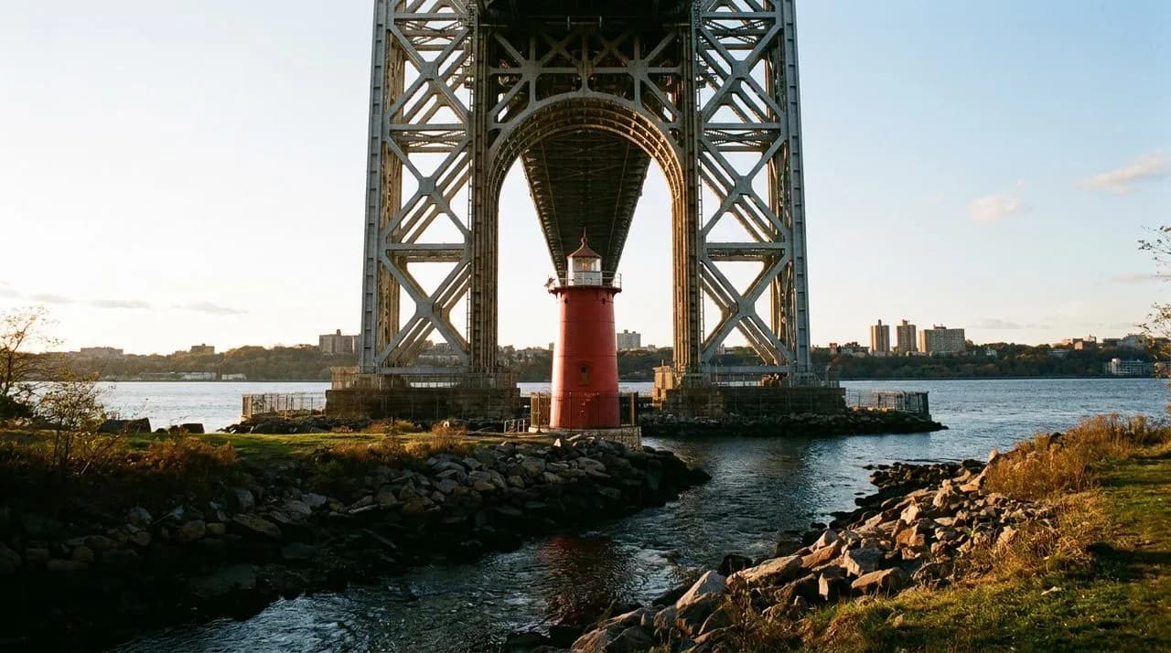 Fort Washington Park Hudson River Greenway Little Red Lighthouse Loop