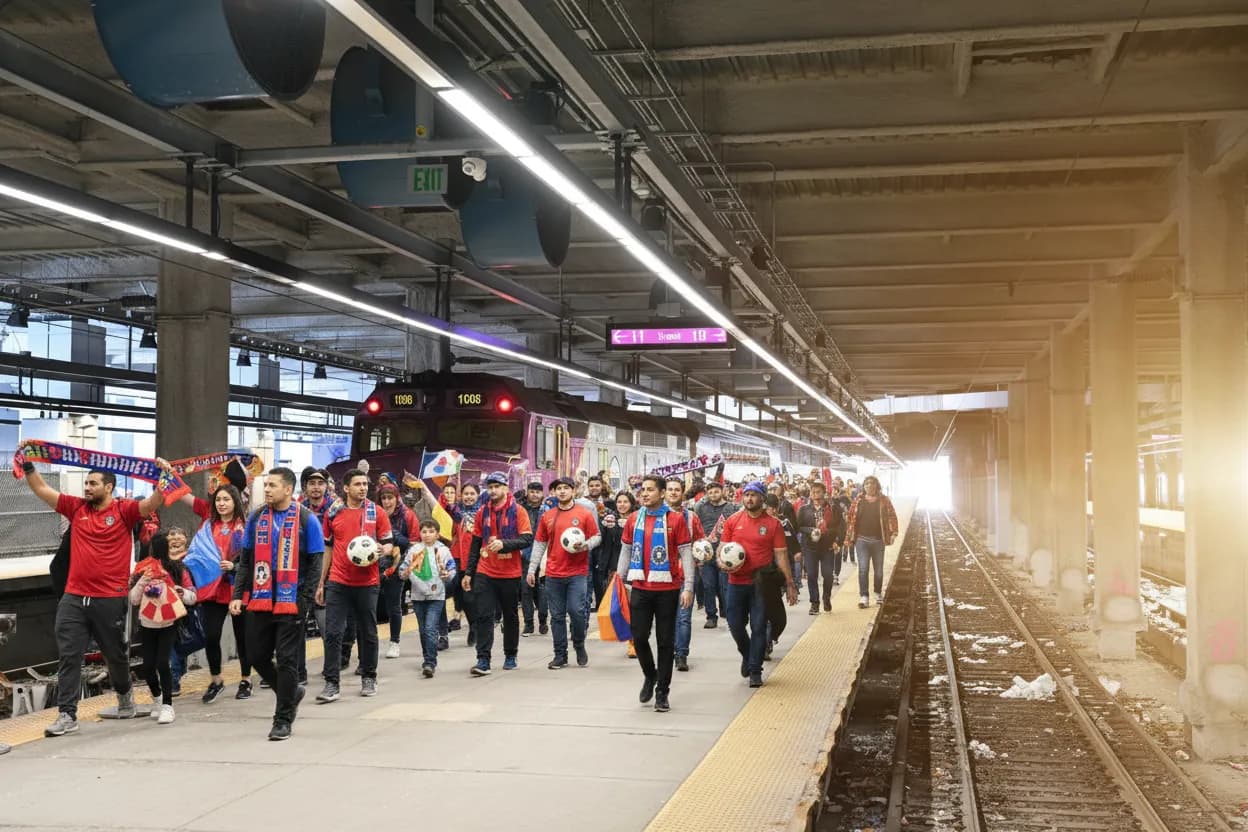 Foxborough South Station Rail Plan