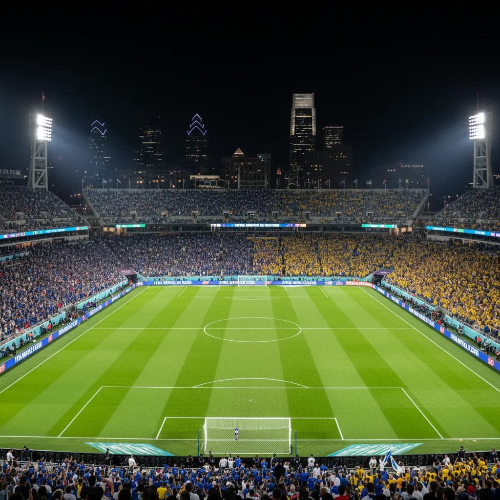 Lincoln Financial Field hosts France vs Sweden in the World Cup 2026 Round of 32