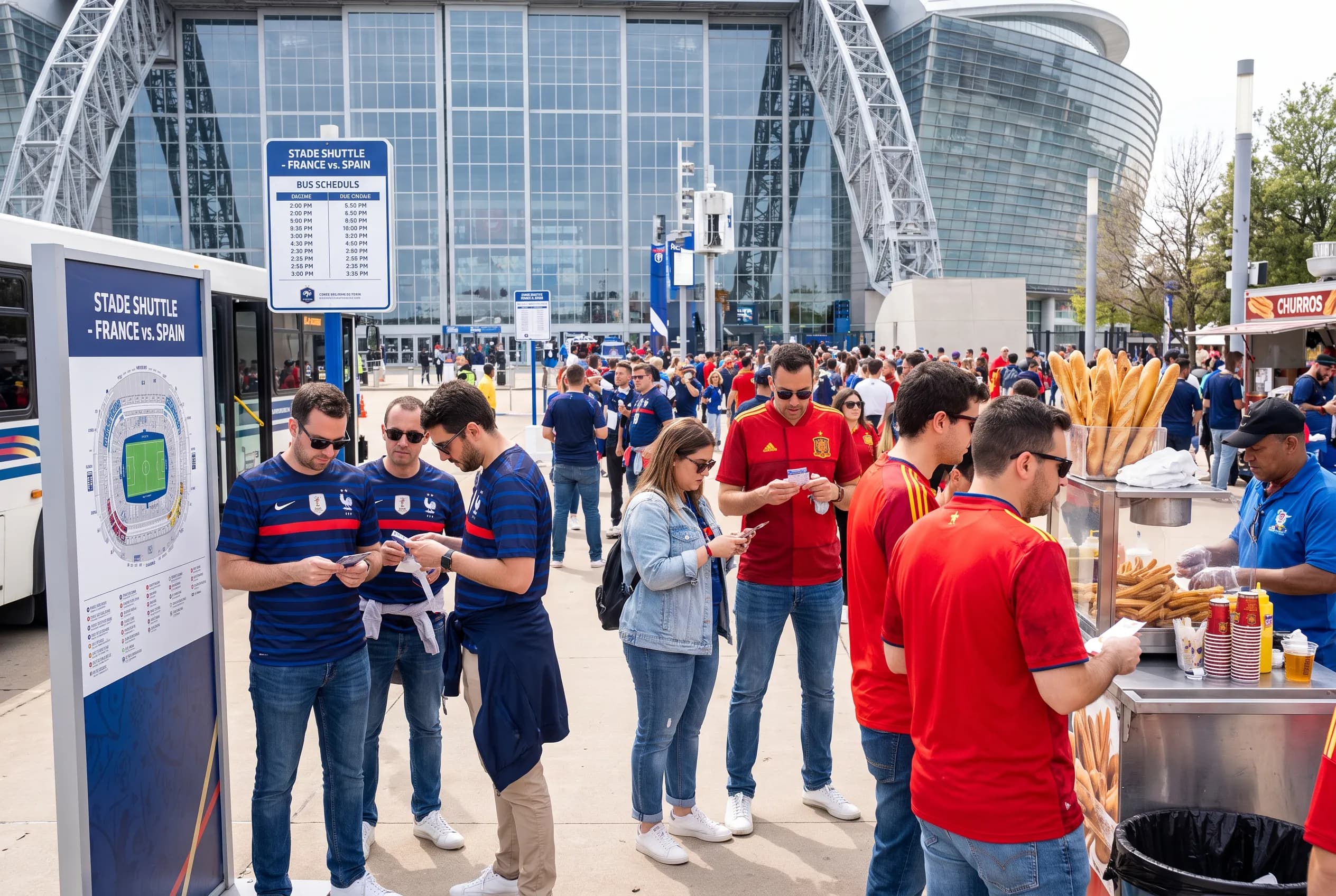 A bright practical scene for france spain expected shapes midfield pressing and width.