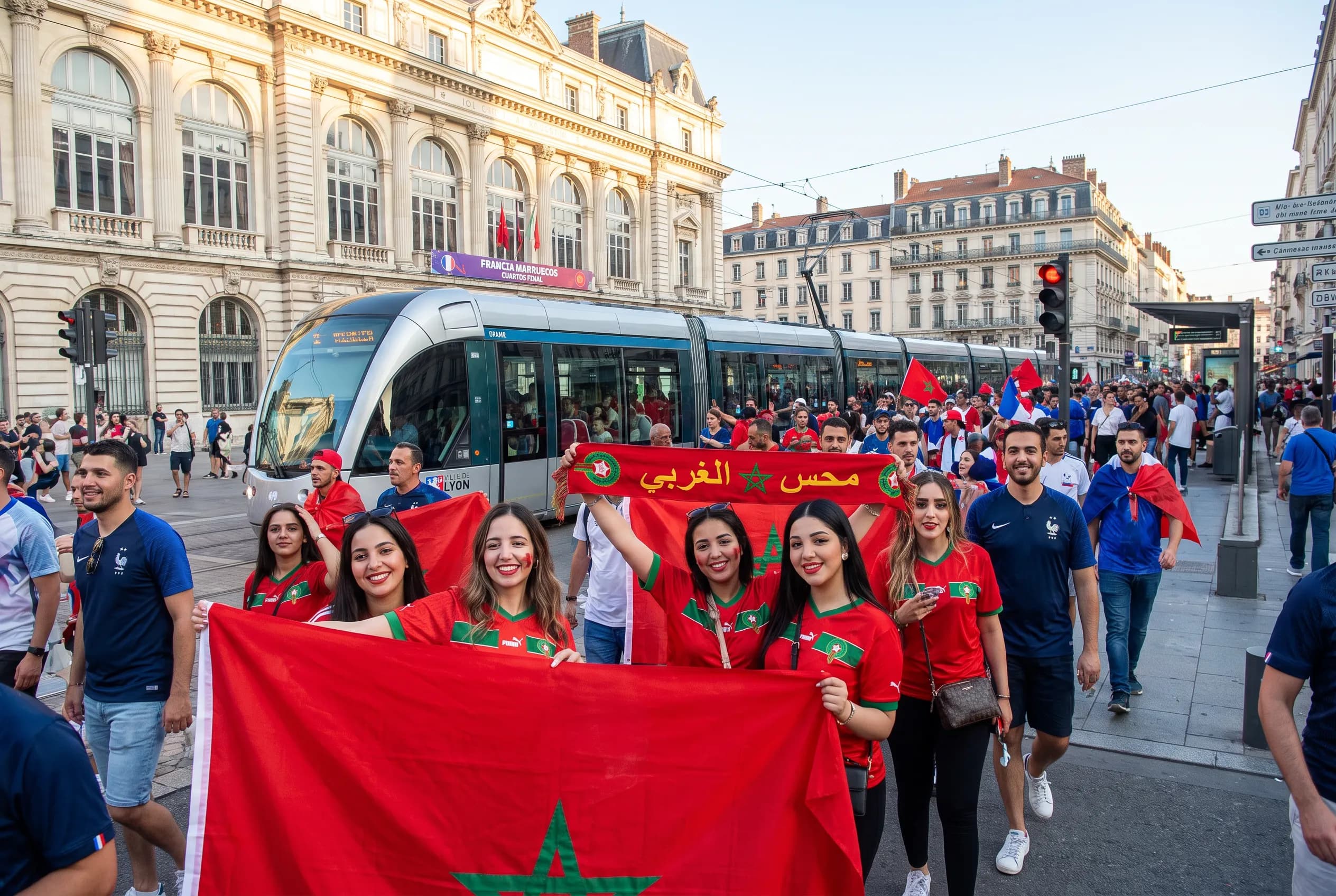 Bright World Cup match-day scene in México · Boston.