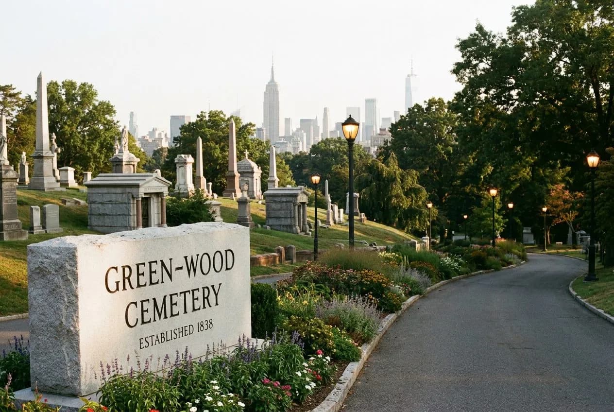 Free Sunset Strolls Through Green-Wood Cemetery