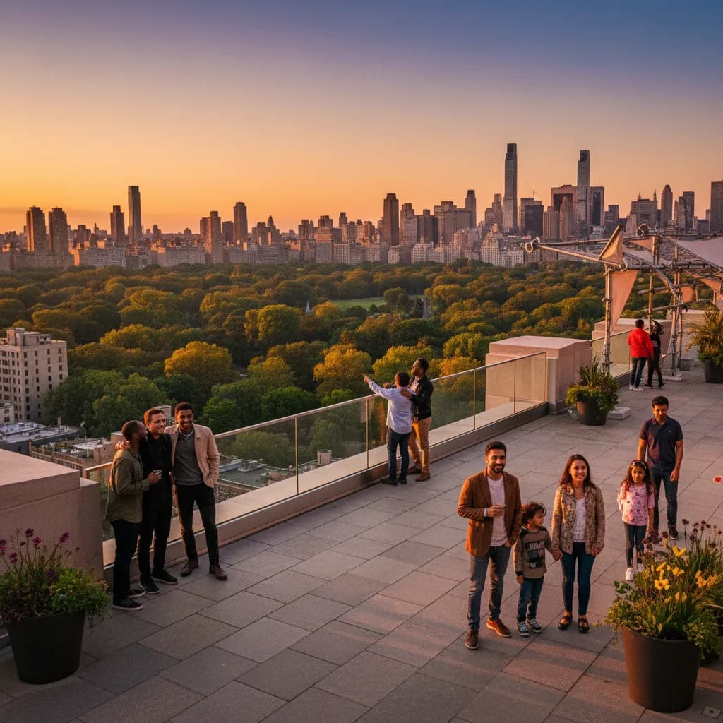 The Met's Rooftop Garden at Sunset Costs Nothing and Looks Like Everything - cover image
