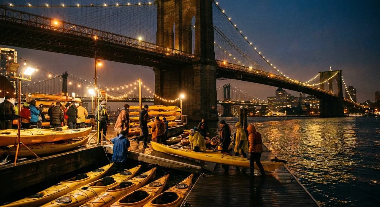 Free Sunset Walks Along Brooklyn Bridge Park Piers (Hidden Edition)