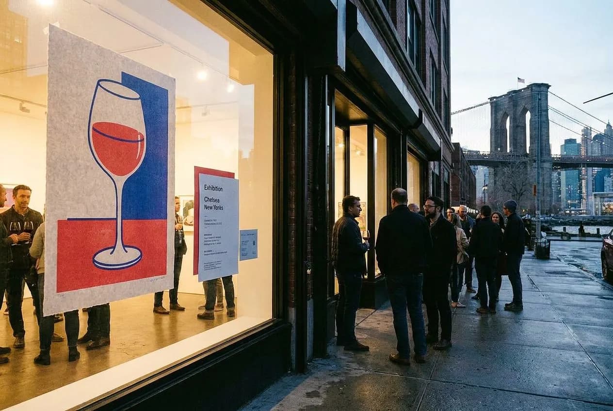 Friday Afternoon Gallery Openings and Wine Hour in Chelsea: A Fresh Field Note