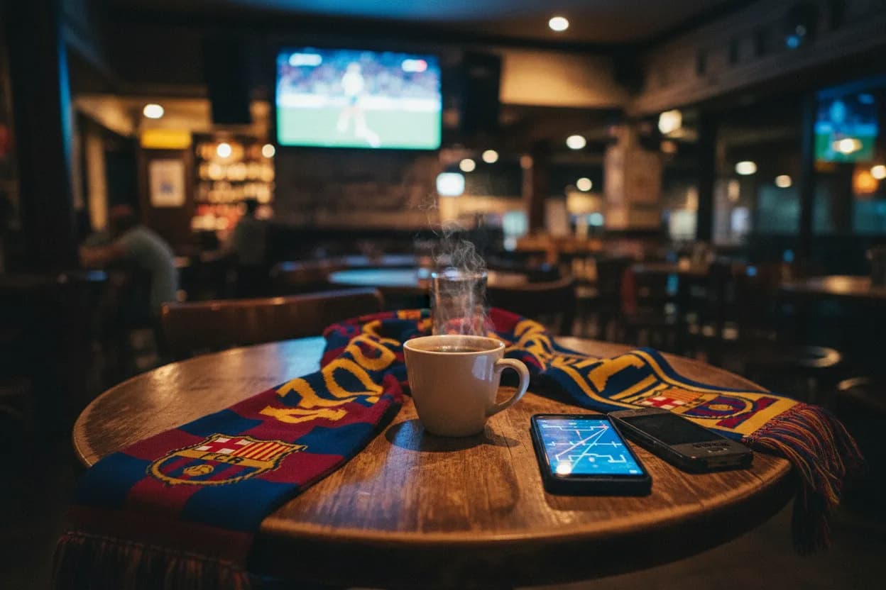 Soccer supporters preparing for a Fulham vs Chelsea watch gathering in San Francisco