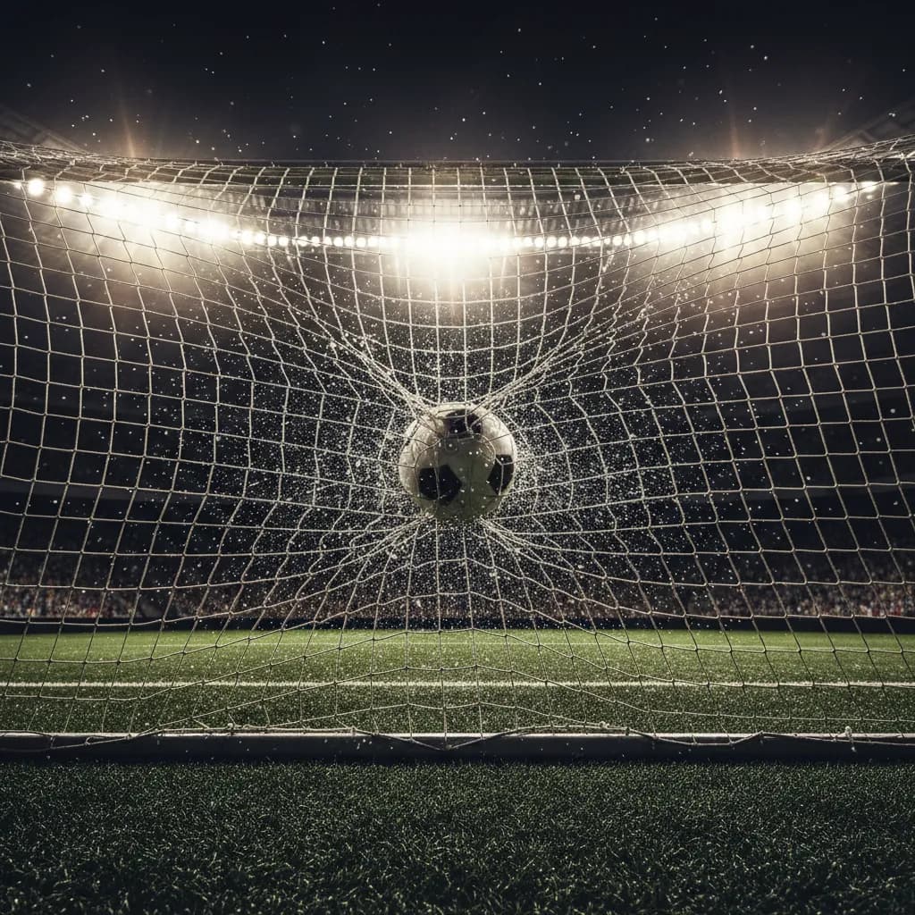 Stadium erupts after a dramatic 96th-minute World Cup goal