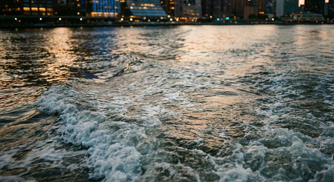 Gantry Plaza State Park Pier Pavilion Sunset Bell and East River Ferry Arrival Sequence: A Fresh Field Note