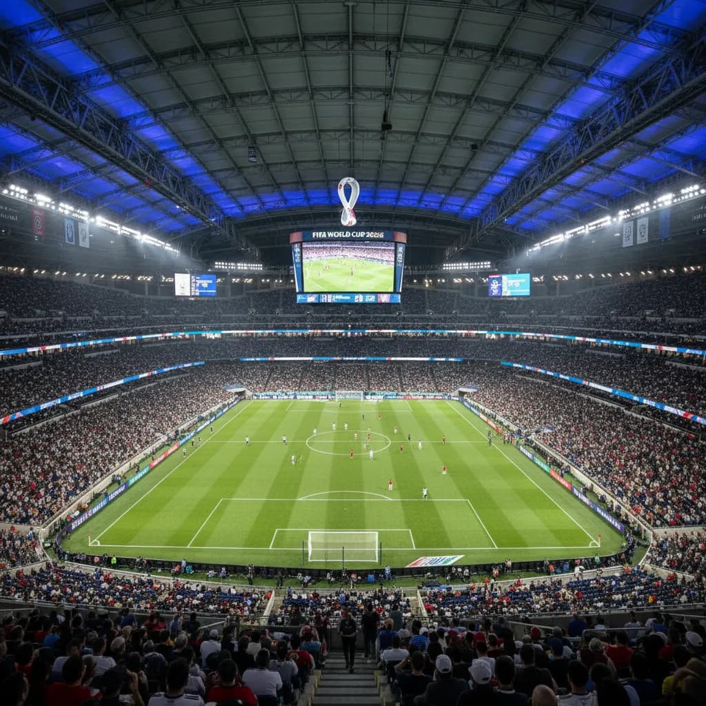 AT&T Stadium packed for Germany vs Paraguay at the 2026 World Cup