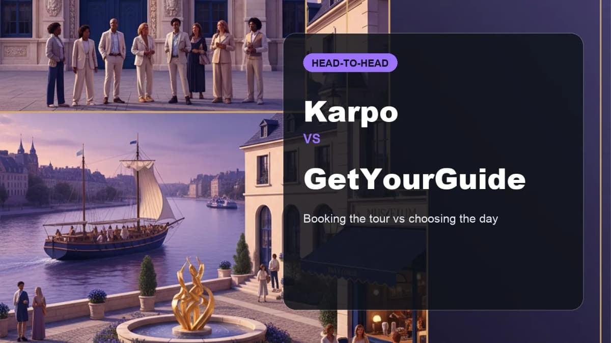 Editorial comparison of Karpo and GetYourGuide
