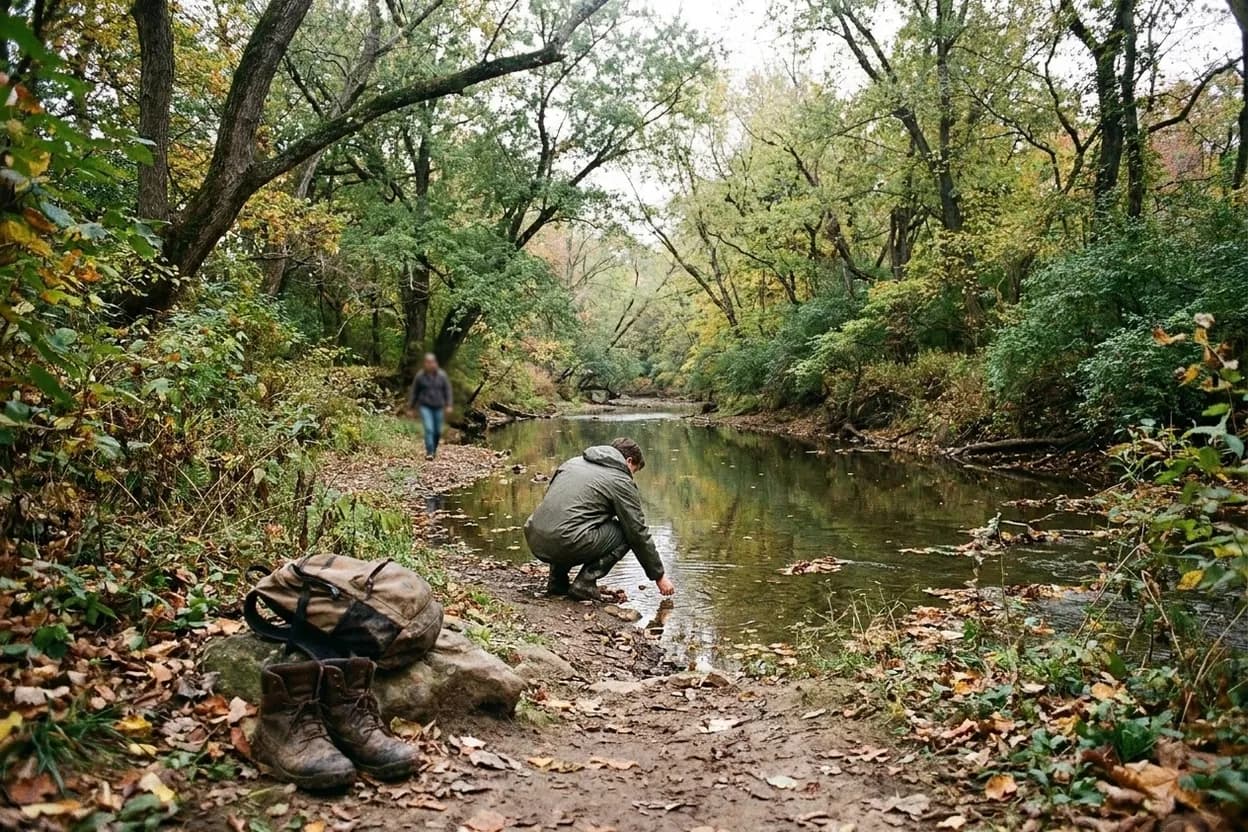 Cover scene for Givans Creek Woods: The Northeast Bronx Woodland Preserve Hiding Behind Busy Streets