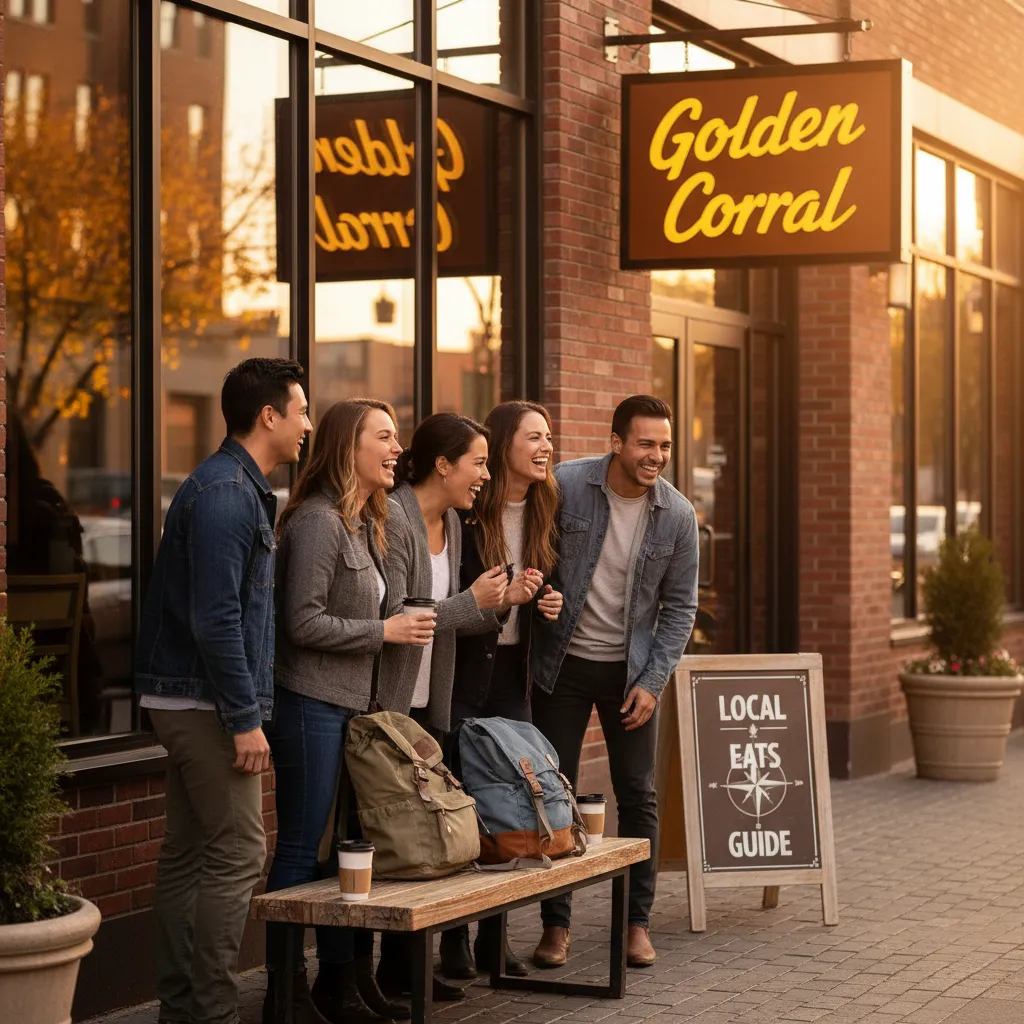 golden corral near me group outing scene for NYC