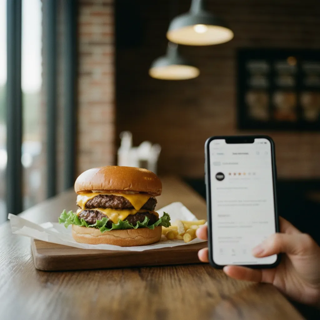 google restaurant reviews route detail in NYC