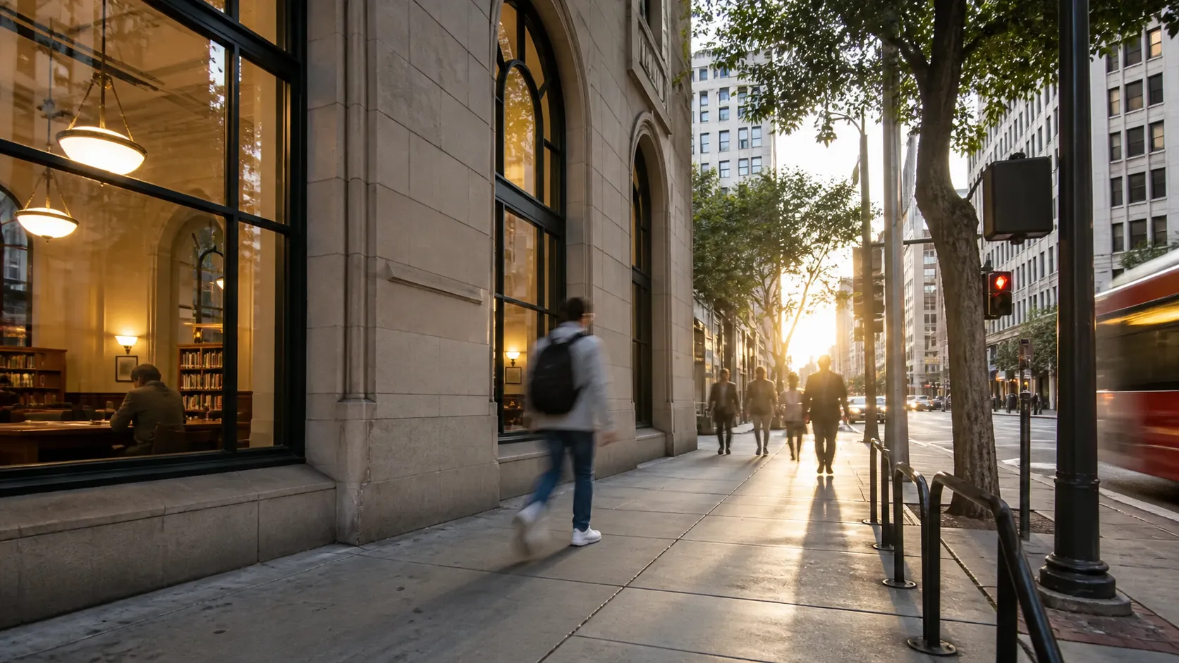 Realistic city scene for google store: A Different Downtown LA Plan in Los Angeles image 3