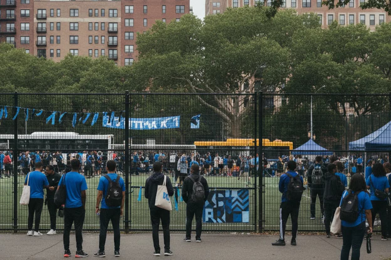 Cover scene for Gotham FC's Queens Move: Impact on NYC Women's Soccer Fans