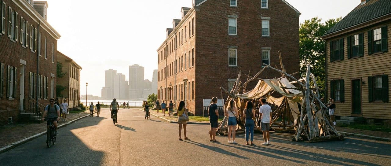 Governors Island's Free Ferry Days Are Better Than Any Museum - scene