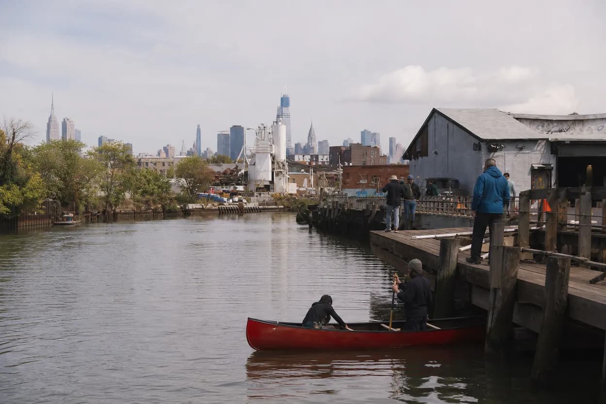 Cover scene for Gowanus Dredgers Canoe Launch: A Free Canal Paddle Before Dinner