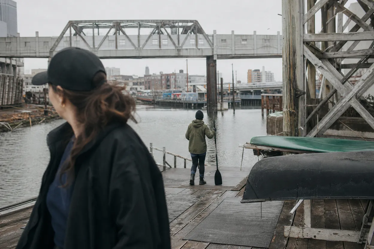NYC experience scene for Gowanus Dredgers Canoe Launch: A Free Canal Paddle Before Dinner