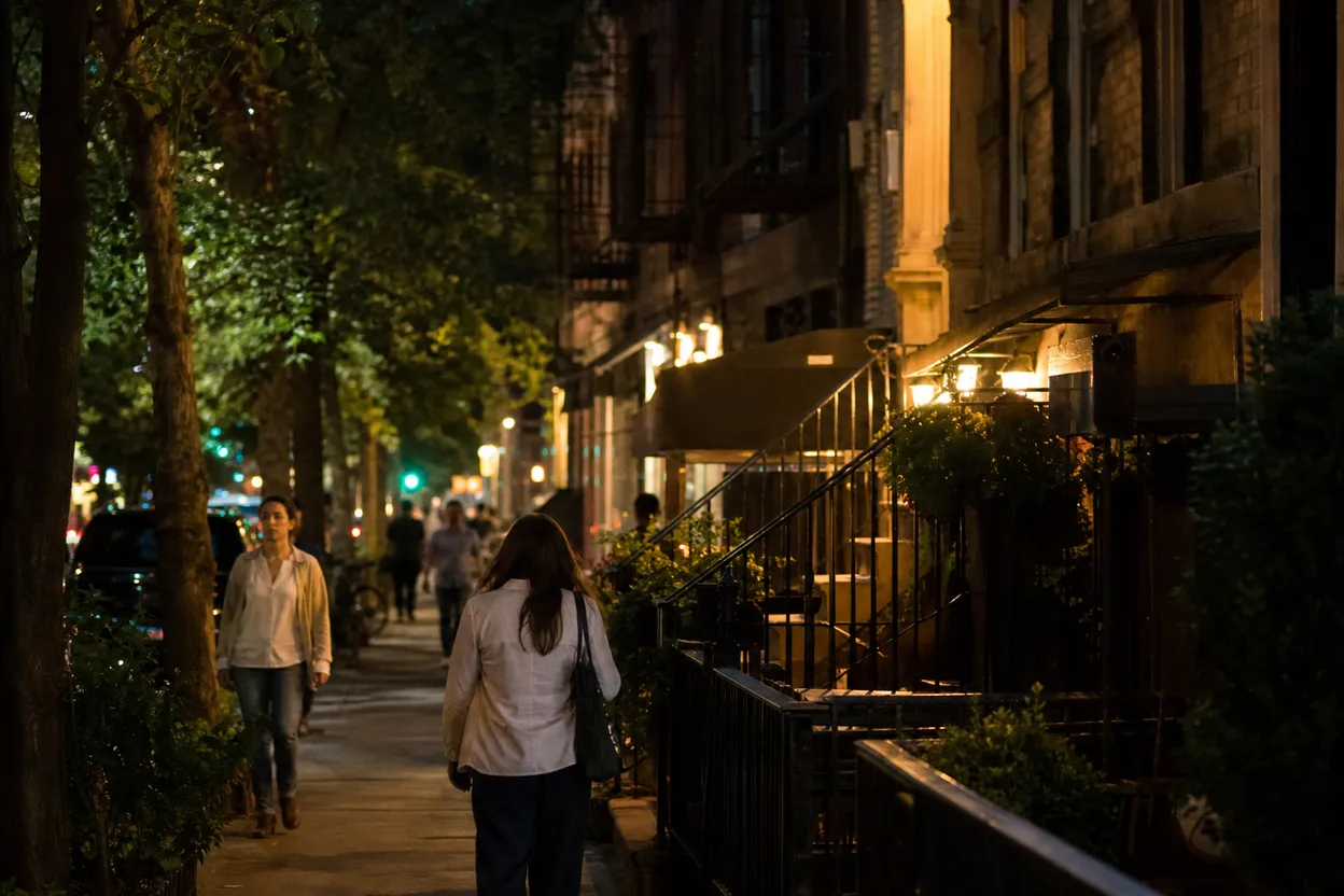 NYC experience scene for Graciela in the West Village: A Live-Fire Dinner Plan After Work