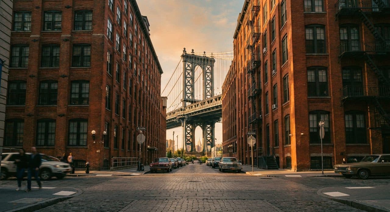 DUMBO's Free Graduation Photo Spots Frame the Manhattan Bridge - cover image