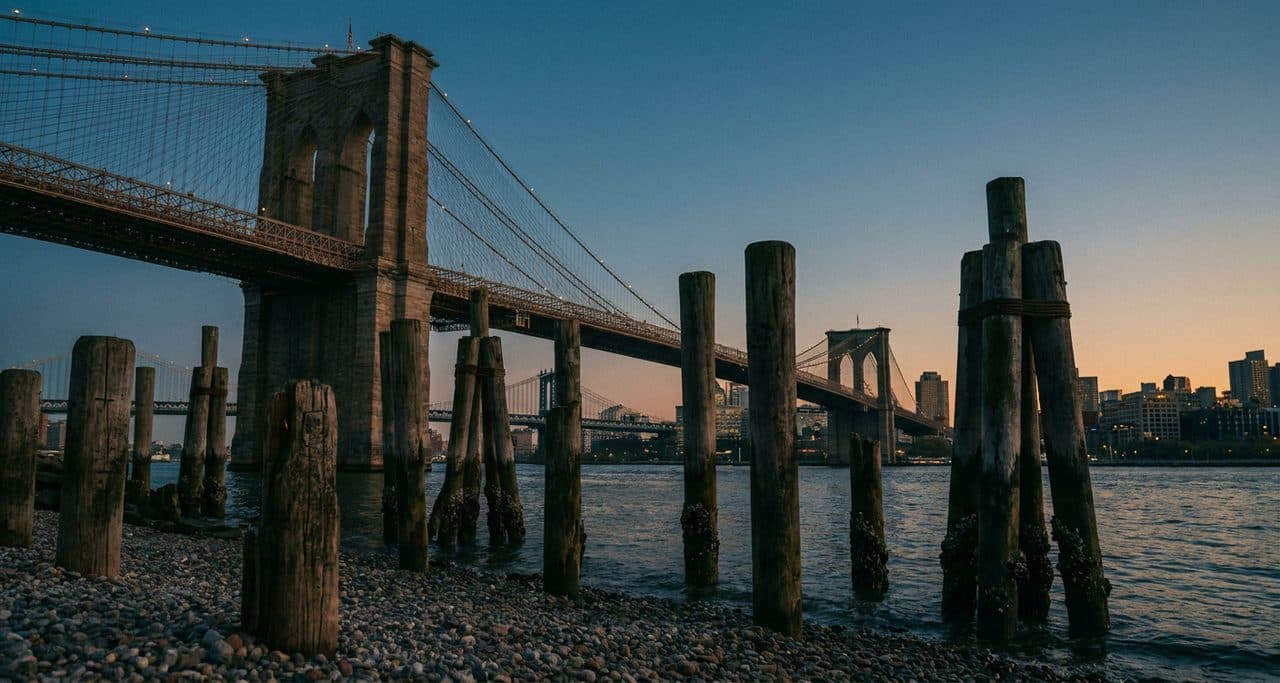 DUMBO's Free Graduation Photo Spots Frame the Manhattan Bridge - scene