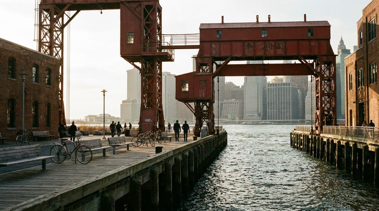Gantry Plaza's Free Waterfront Puts the Manhattan Skyline Behind Graduates - cover image