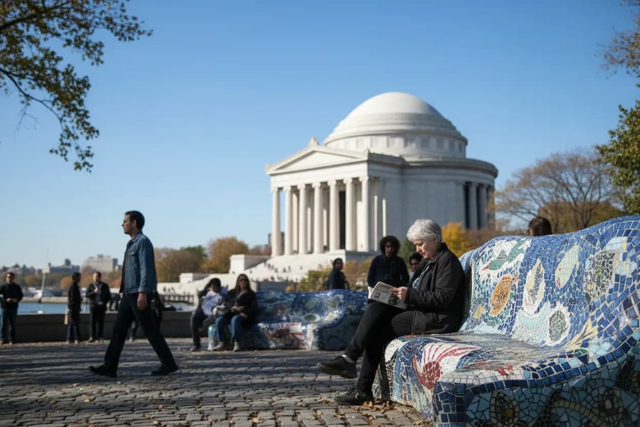 Cover scene for Grant’s Tomb Mosaic Benches: A Free Uptown Stop for Detail People