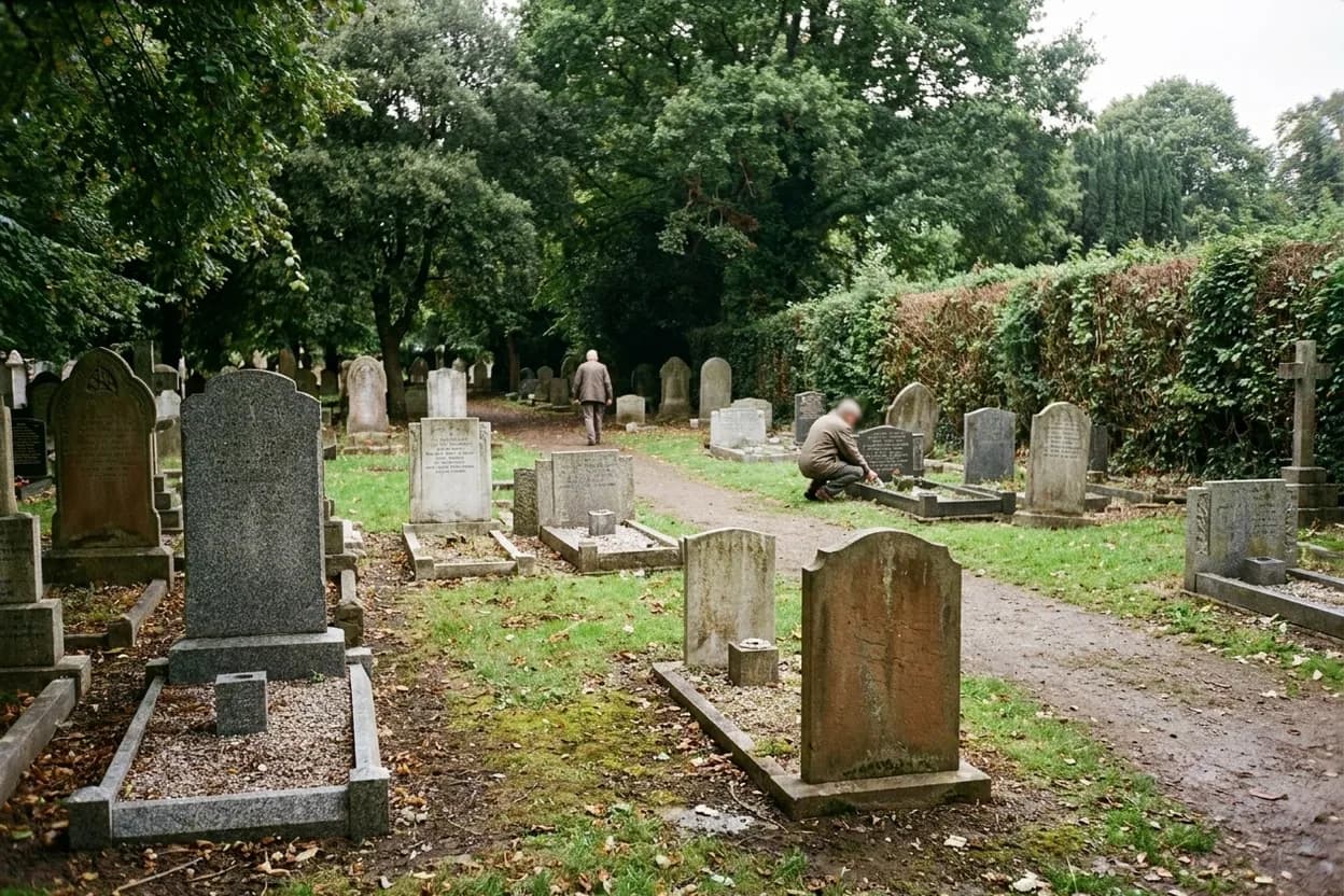 Cover scene for Gravesend Cemetery: Brooklyn's Tiny Colonial Burial Ground Hidden by Traffic