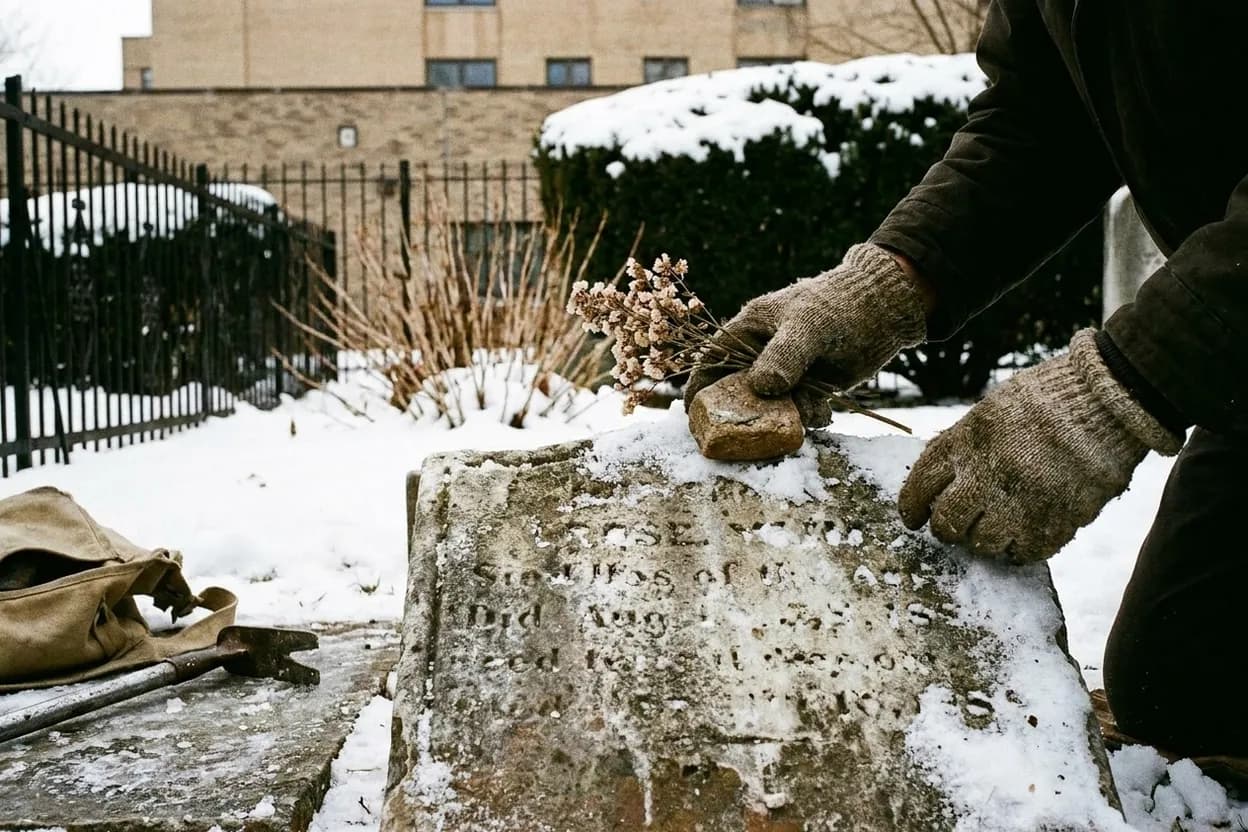 Editorial detail for Gravesend Cemetery: Brooklyn's Tiny Colonial Burial Ground Hidden by Traffic
