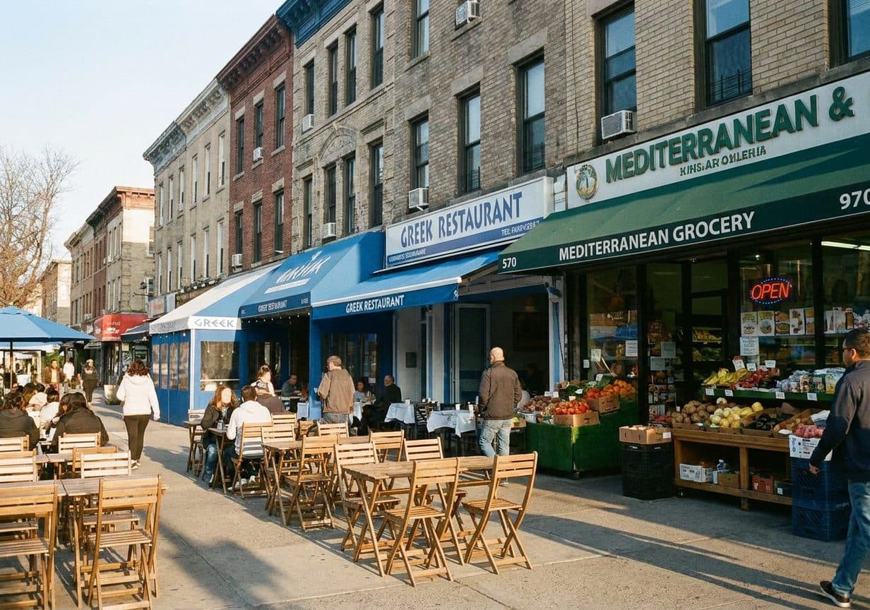 The Greek Neighbourhood of Ditmars-Steinway Where the Kafeneion Has Held the Corner for Decades - cover