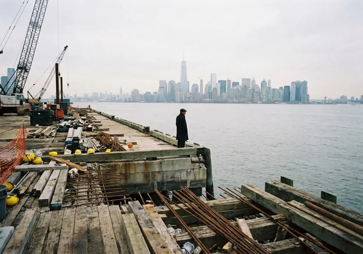 Greenpoint Waterfront Esplanade and India Street Pier Overlook