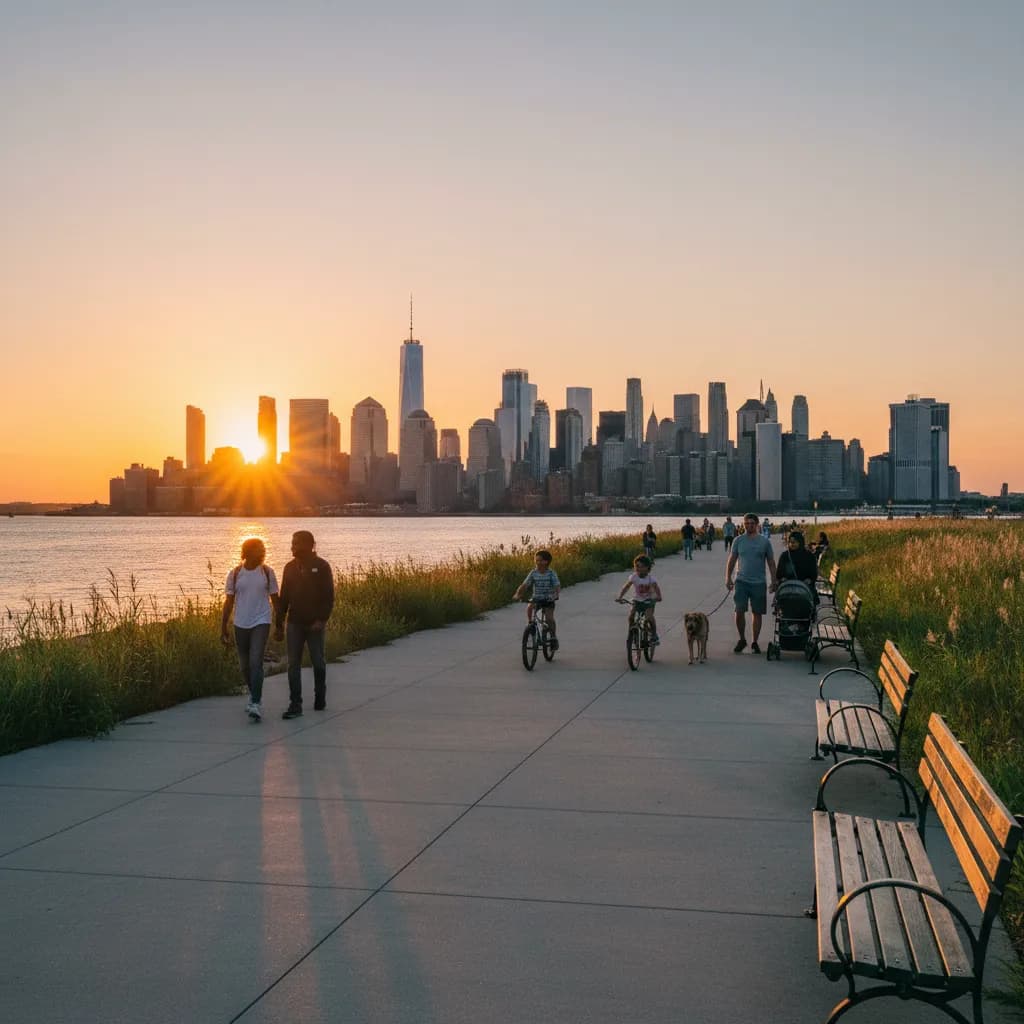 The Greenpoint-to-Williamsburg Waterfront Promenade Is NYC's Quietest Mile - cover image